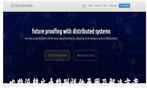 
比特派转出币特别慢的原因及解决方案